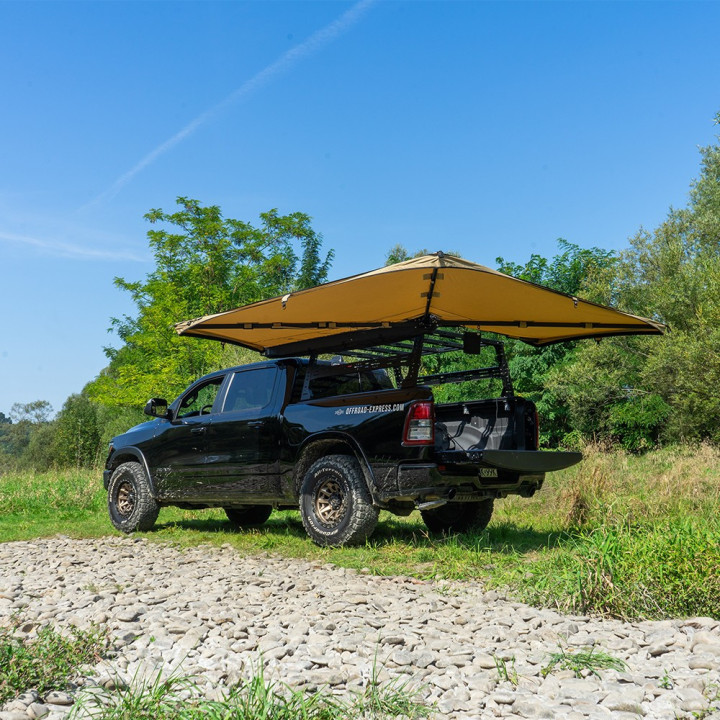 Retractable 270 Free Standing Awning + Walls, OFD GEN2 - EDK.ro