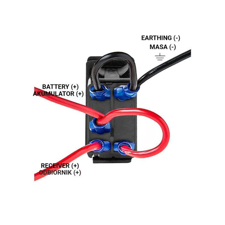 Switch Rocker Tray Lights, OFD Clicker - EDK.ro