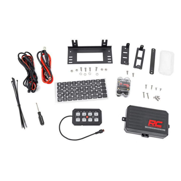 Controler de Lumină Multiplu cu 8 Canale, Rough Country - EDK.ro