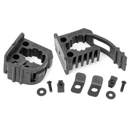 Rubber Molle Panel Clamp Kit 5/8 Inch - 1 3/8 Inch, Rough Country - EDK.ro