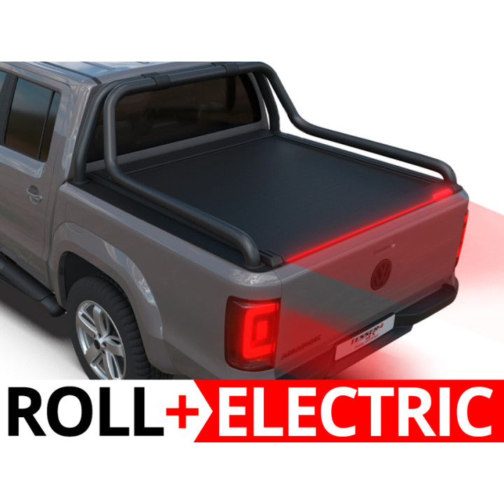 Electronically Assisted Roll Top Tonneau Bed Cover, Tessera 4x4 Roll+, Volkswagen Amarok Canyon 2010 - 2022 - EDK.ro