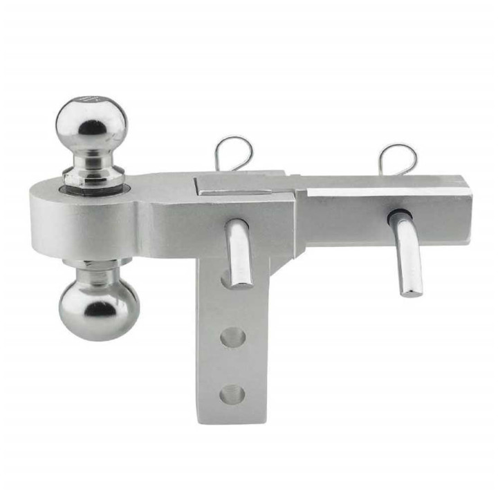 Trailer Adjustable Hitch with Balls 1 7/8 Inch-2 Inch, Smittybilt - EDK.ro