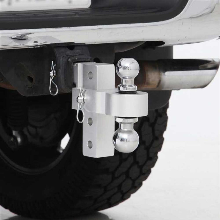 Trailer Adjustable Hitch with Balls 1 7/8 Inch-2 Inch, Smittybilt - EDK.ro