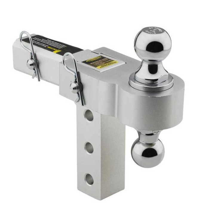 Trailer Adjustable Hitch with Balls 2 Inch-2 5/6 Inch, Smittybilt - EDK.ro
