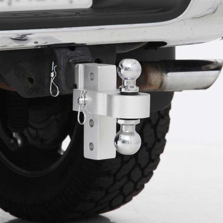 Trailer Adjustable Hitch with Balls 2 Inch-2 5/6 Inch, Smittybilt - EDK.ro