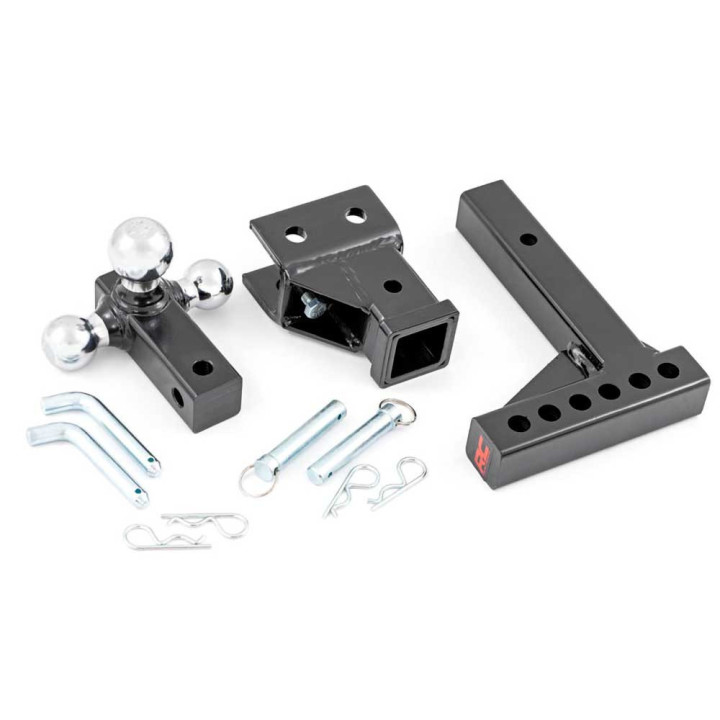 Adjustable Hitch Multi-ball, Rough Country 0-6 Inch - EDK.ro