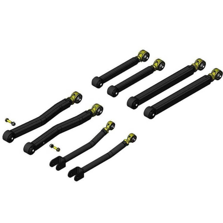 Adjustable Short Control Arm Kit, Clayton Off Road Premium Lift 0-5 Inch - EDK.ro