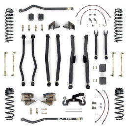 Kit Suspensie de Ridicare Braț Lung Overland+, Clayton Off Road 392 Lift 2 Inch - EDK.ro