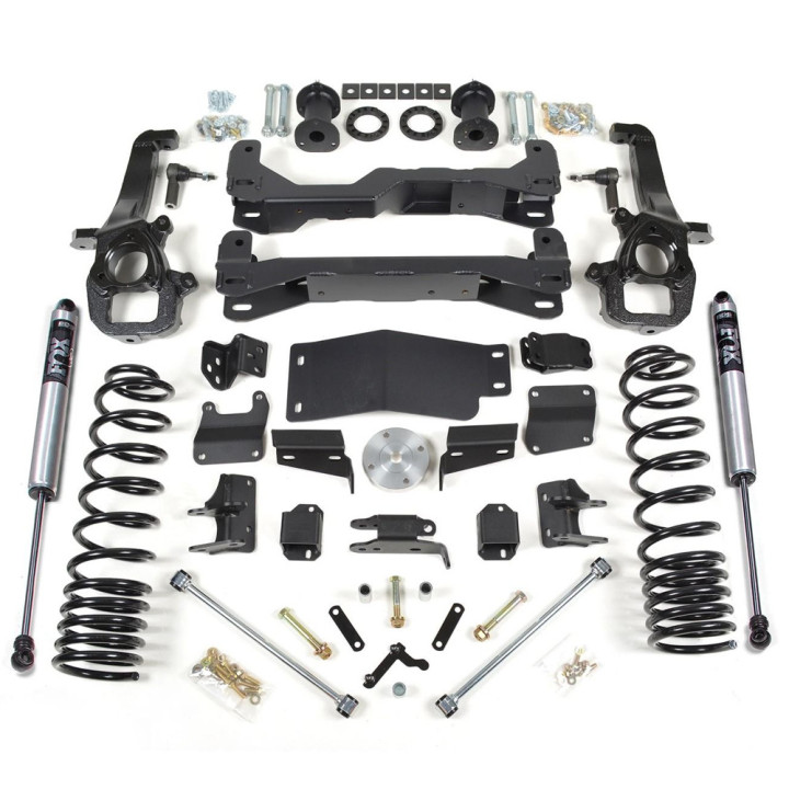 Suspension Lift Kit with Fox Performance 2.0 Shock Absorbers, BDS Suspension 4WD Large Bore Lift 6 Inch - EDK.ro