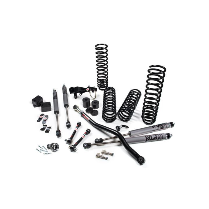 Kit Suspensie de Ridicare J-venture cu Amortizoare Fox Performance 2.0 și Suspensie, JKS Lift 3.5 Inch - EDK.ro
