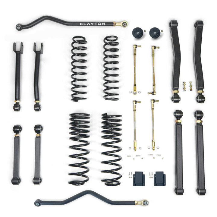 Kit Suspensie de Ridicare Overland+, Clayton Off Road Lift 1.5 Inch - EDK.ro