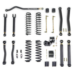 Kit Suspensie de Ridicare Overland+, Clayton Off Road Lift 3.5 Inch - EDK.ro