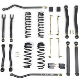 Kit Suspensie de Ridicare Overland+, Clayton Off Road Lift 3.5 Inch - EDK.ro