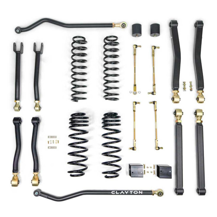 Suspension Lift Kit Premium, Clayton Off Road 392 Lift 2 Inch - EDK.ro