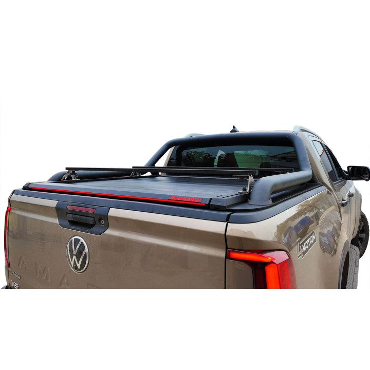 Electronically Assisted Roll Top Tonneau Bed Cover, Tessera 4x4 Roll+, Volkswagen Amarok Panamericana 2023 - Present - EDK.ro