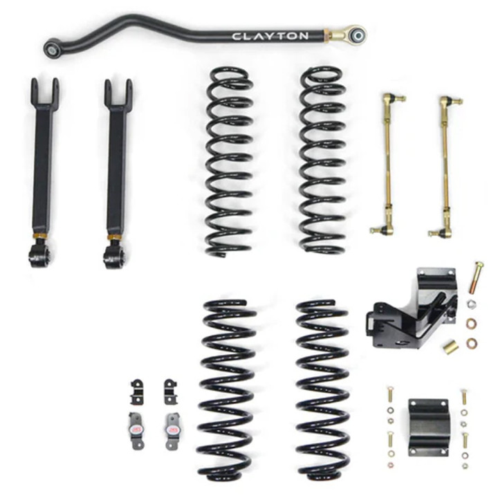 Kit Suspensie de Ridicare Ride Right +, Clayton Off Road Lift 3.5 Inch - EDK.ro