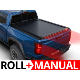 Manual Roll Top Tonneau Bed Cover, Tessera 4x4 Roll+, Chevrolet Colorado 2023 - Present - EDK.ro