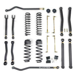 Suspension Lift Kit Overland+, Clayton Off Road Diesel Lift 1.5 Inch - EDK.ro