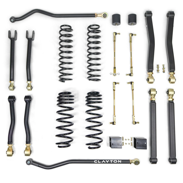 Suspension Lift Kit Premium, Clayton Off Road Diesel Lift 2.5 Inch - EDK.ro