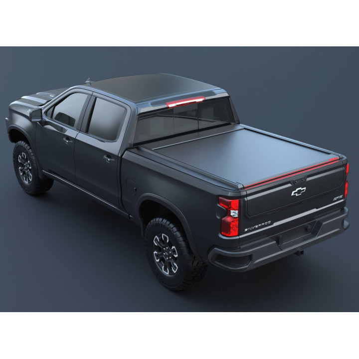 Manual Roll Top Tonneau Bed Cover, Tessera 4x4 Roll+, Chevrolet Silverado 1500 Bed Length 5.8 Feet 2014 - 2018 - EDK.ro