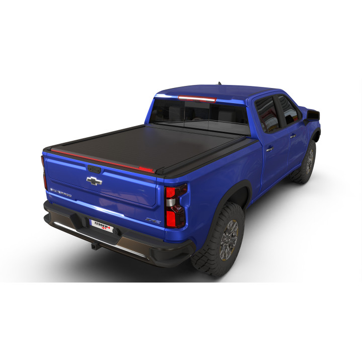Manual Roll Top Tonneau Bed Cover, Tessera 4x4 Roll+, Chevrolet Silverado 1500 Bed Length 5.8 Feet 2014 - 2018 - EDK.ro