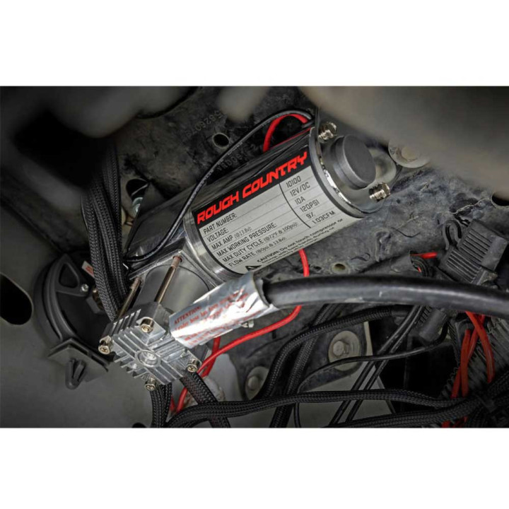 Onboard Air Bag Compressor Kit, Rough Country - EDK.ro