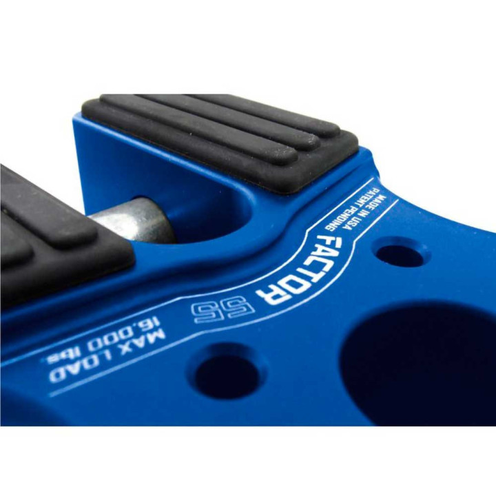 Flatlink with Titanium Pin & Rubber Guard Blue, Factor 55 - EDK.ro