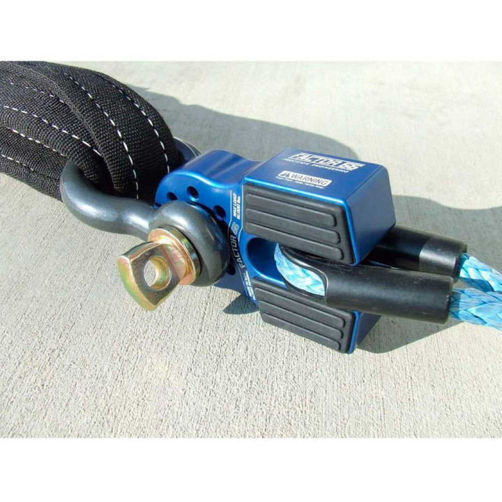 Flatlink with Titanium Pin & Rubber Guard Blue, Factor 55 - EDK.ro