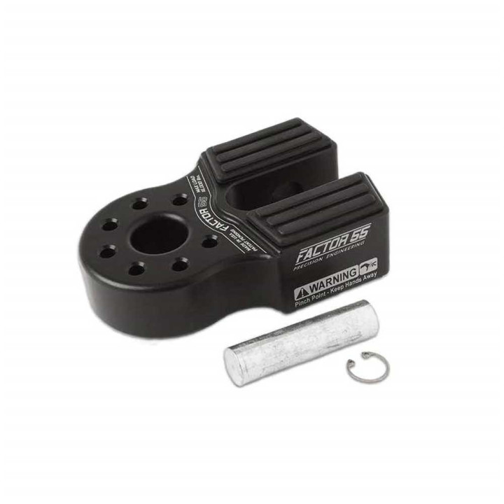 Flatlink with Titanium Pin & Rubber Guard Black, Factor 55 - EDK.ro