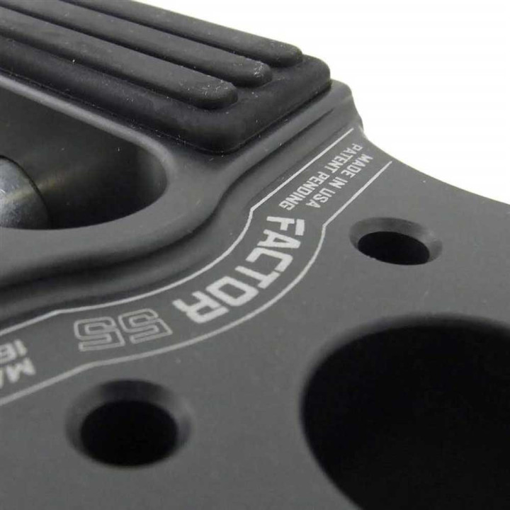 Flatlink with Titanium Pin & Rubber Guard Black, Factor 55 - EDK.ro
