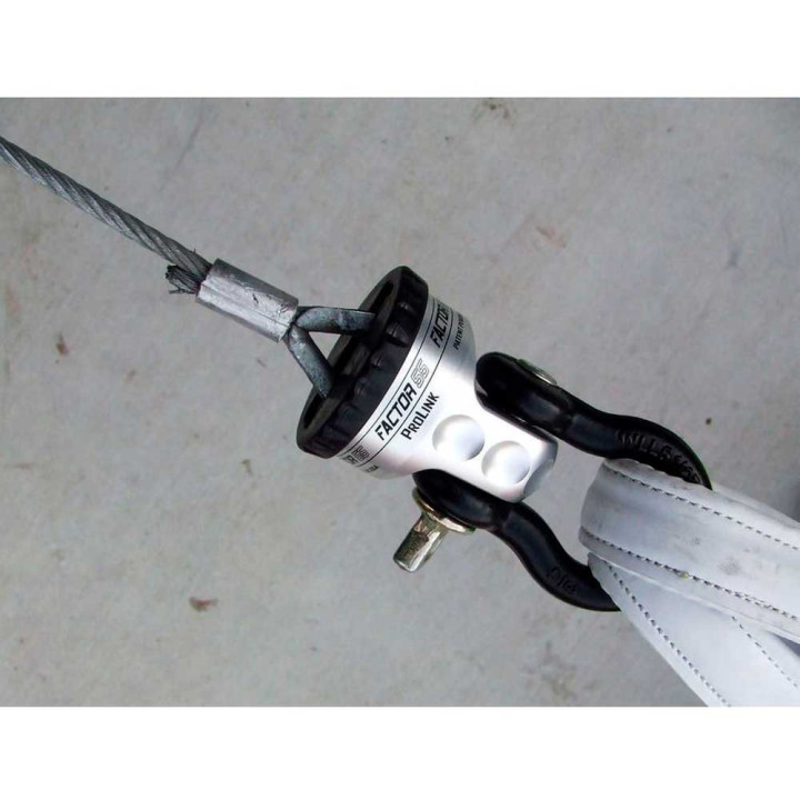 ProLink with Titanium Pin & Rubber Guard Silver, Factor 55 - EDK.ro