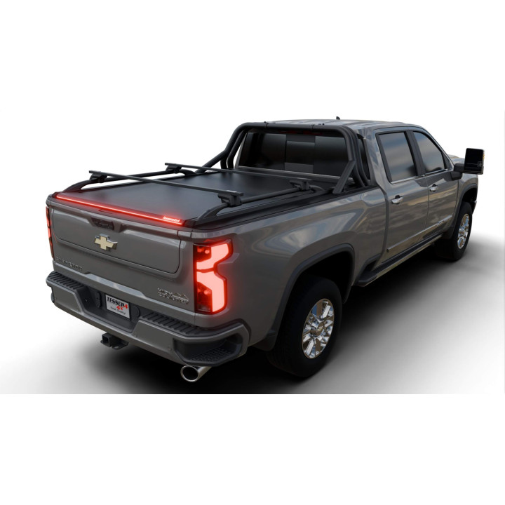 Manual Roll Top Tonneau Bed Cover, Tessera 4x4 Roll+, Chevrolet Silverado 2500 Bed Length 6.6 Feet 2015 - 2019 - EDK.ro