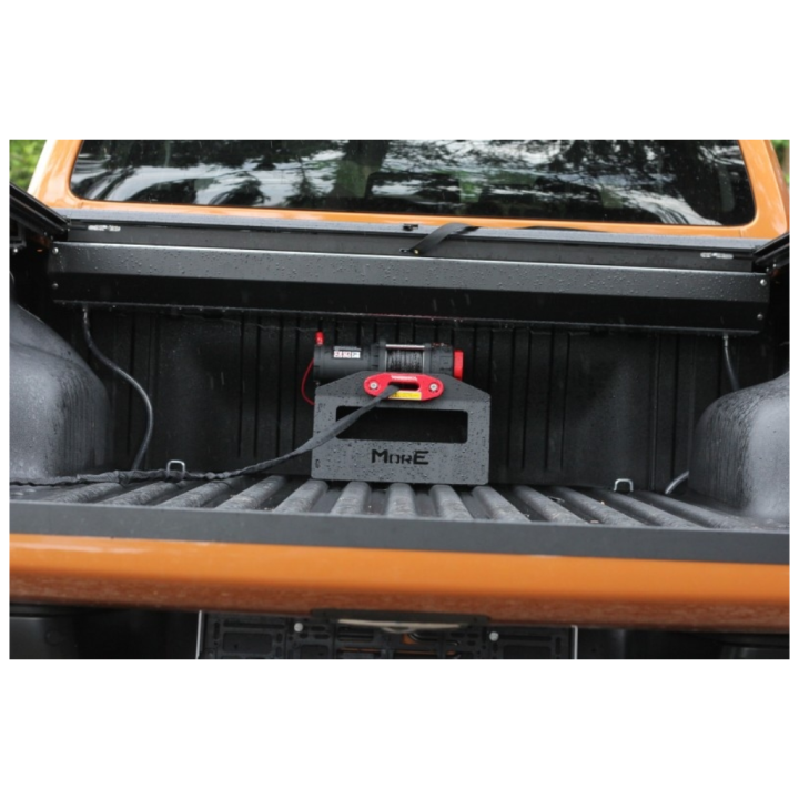 Bed Winch Mounting Plate for Tonneau Cover Medium, MorE 4x4 - EDK.ro