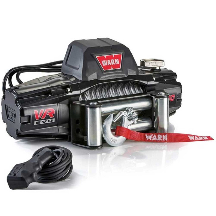 Troliu cu Cablu de Oțel 10 000 Lbs, Warn VR EVO 10 - EDK.ro