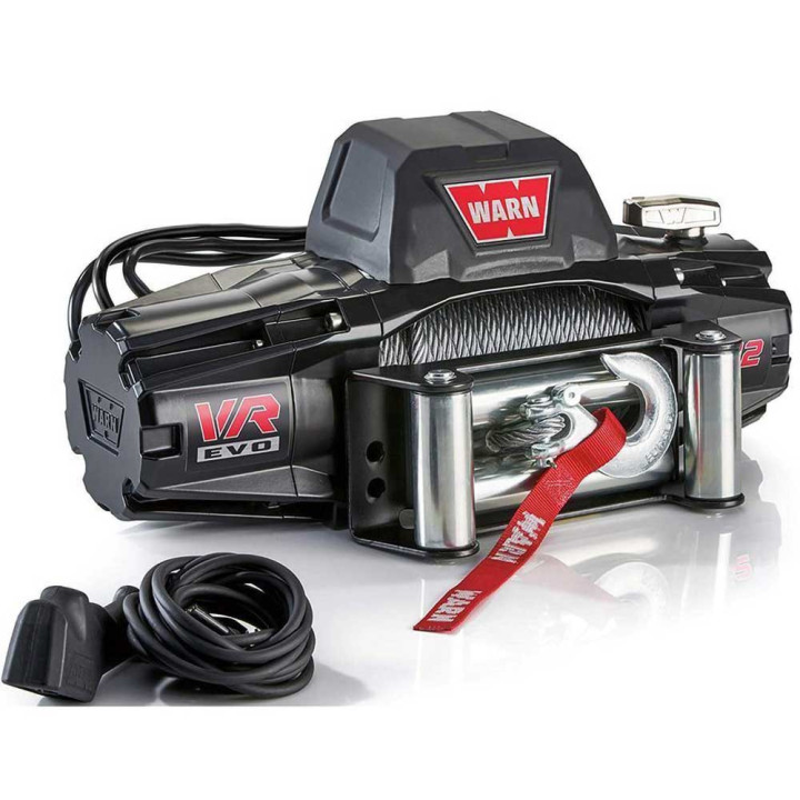 Troliu cu Cablu de Oțel 12 000 Lbs, Warn VR EVO 12 - EDK.ro