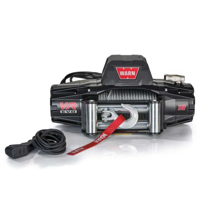 Troliu cu Cablu de Oțel 12 000 Lbs, Warn VR EVO 12 - EDK.ro