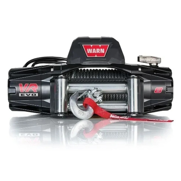Troliu cu Cablu de Oțel 8000 Lbs, Warn VR EVO 8 - EDK.ro