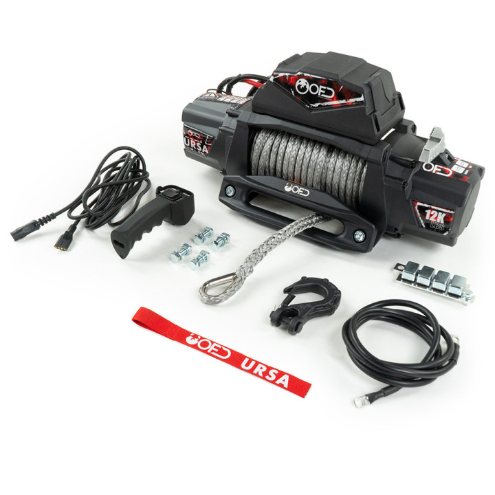 Troliu cu Cablu Sintetic 12500 Lbs, OFD URSA 12500 - EDK.ro