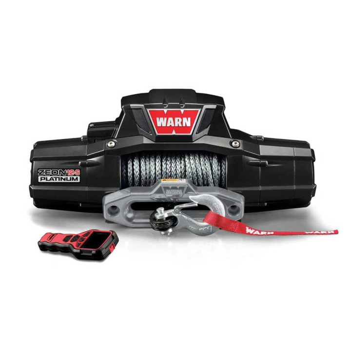 Winch with Synthetic Rope 12 000 Lbs, Warn Zeon 12-S Platinum - EDK.ro