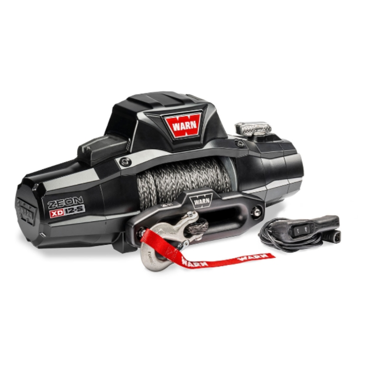 Winch with Synthetic Rope 12000 Lbs, Warn Zeon XD 12-S - EDK.ro