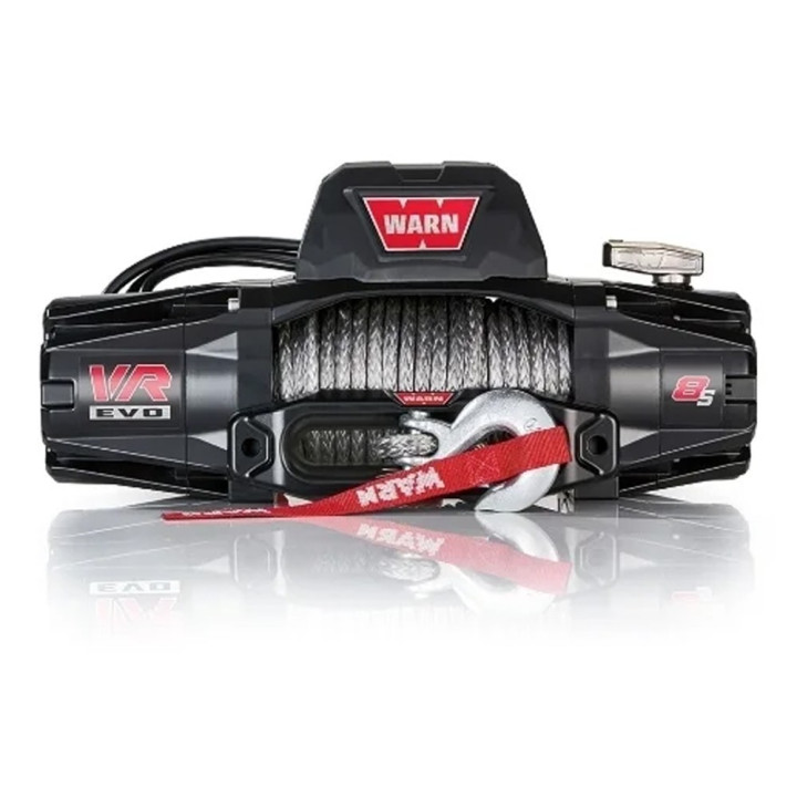 Troliu cu Frânghie Sintetică 8000 Lbs, Warn VR EVO 8-S - EDK.ro