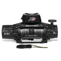 Winch with Synthetic Rope and Remote 9500 Lbs, Smittybilt XRC GEN3 - EDK.ro