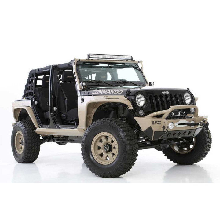 Troliu cu Frânghie Sintetică și Telecomandă fără Fir 10000 Lbs, Smittybilt X20 GEN2 - EDK.ro