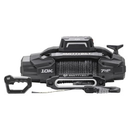 Winch with Synthetic Rope and Wireless Remote 10000 Lbs, Smittybilt X20 GEN3 - EDK.ro