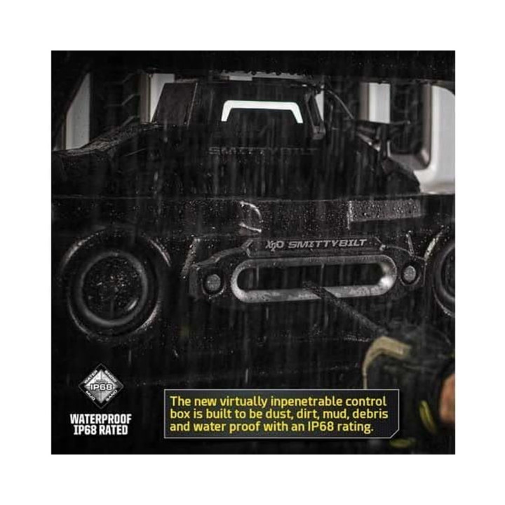 Winch with Synthetic Rope and Wireless Remote 10000 Lbs, Smittybilt X20 GEN3 - EDK.ro