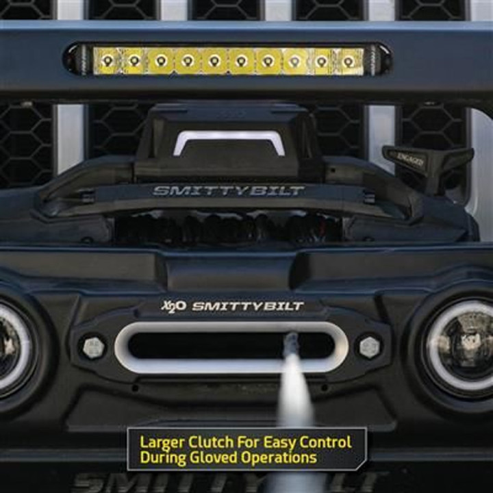 Winch with Synthetic Rope and Wireless Remote 12000 Lbs, Smittybilt X20 GEN3 - EDK.ro