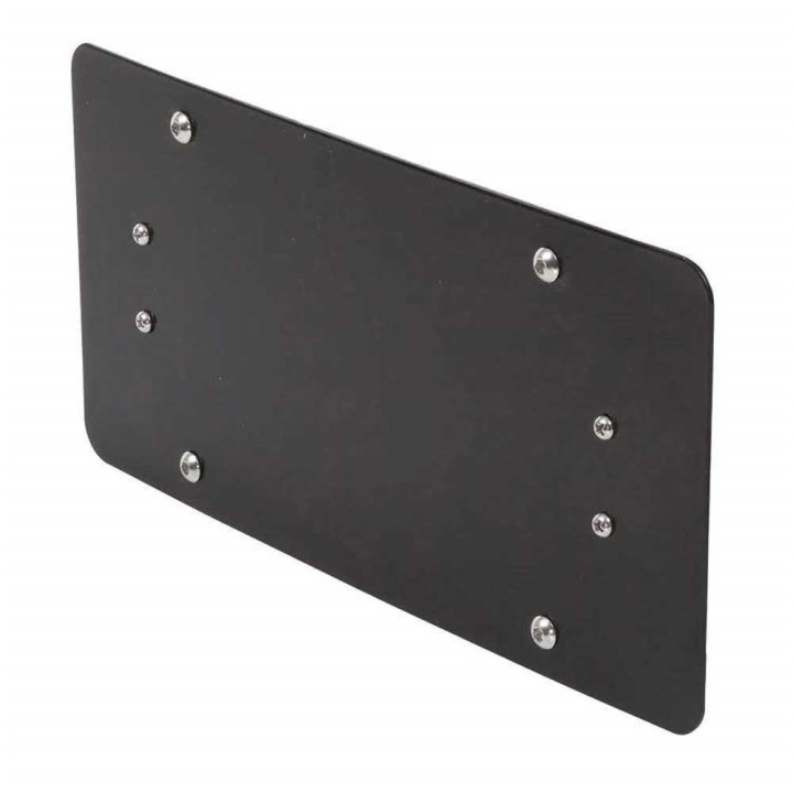 Roller Fairlead Mounted License Plate Bracket, Smittybilt - EDK.ro