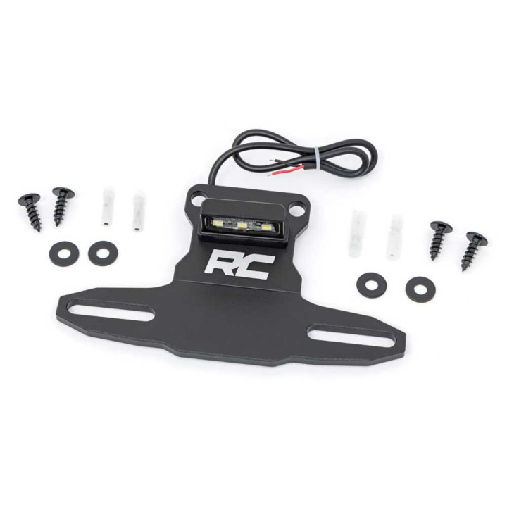 Universal License Plate Bracket with LED Light, Rough Country - EDK.ro
