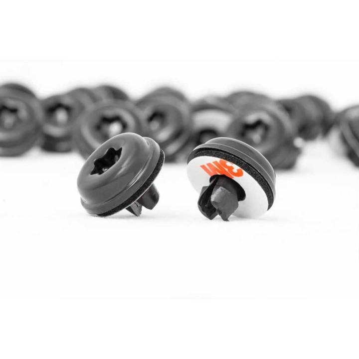 Kit Nituri pentru Extensii Aripi Negre, Rough Country - EDK.ro