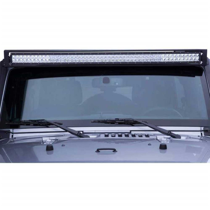 EC Approved LED Projector Integration Kit for Roof Rack, Go Rhino Front plate for 40" LED light bar for roof rack SRM100 - EDK.r